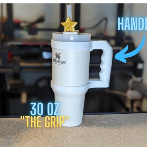 Custom 3d Printed Handle for Stanley 30oz Stainless Steel Adventure Quencher Travel Tumbler Handle