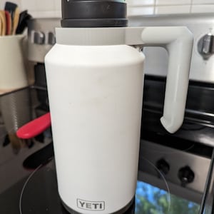 Custom 64oz MEGA Rambler Handle, Handle for Tumbler, Yeti Cup Holder, Skinny Tumbler Handle