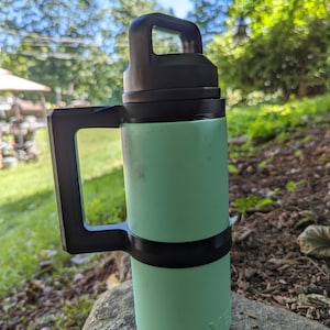Custom 26oz Rambler Handle, Handle for Tumbler, Yeti Cup Holder, Skinny Tumbler Handle