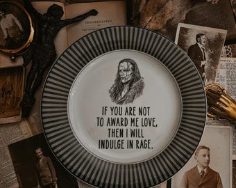Ceramic Decorative Plate- Frankensteins Monster