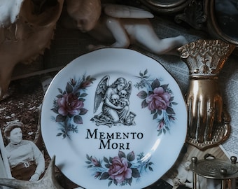Ceramic Decorative Plate- Memento Mori