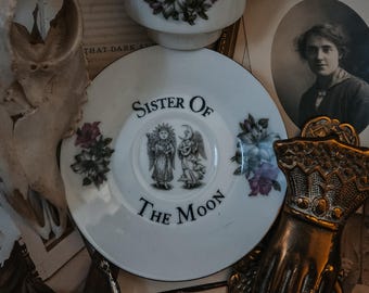 Sister of the Moon, Elixir,  teacup and Saucer