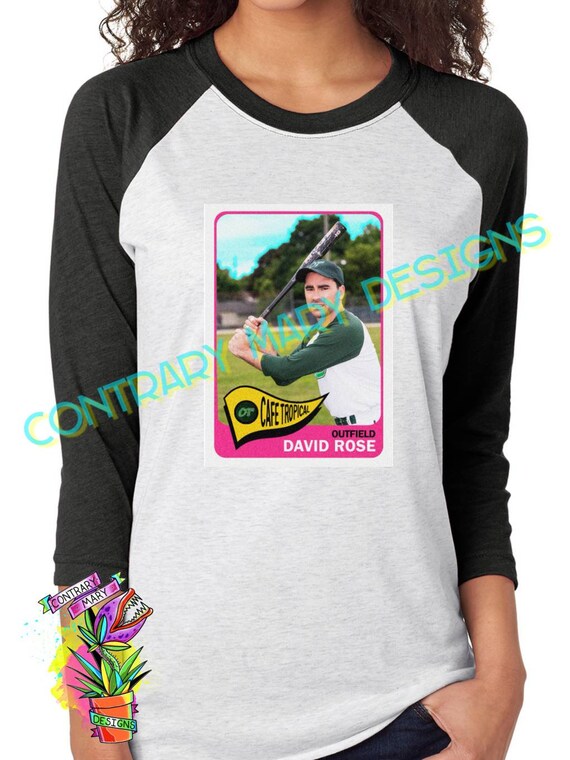 schitts creek cafe tropical baseball shirt