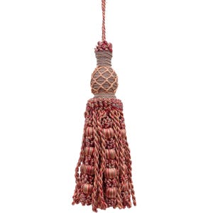 French Key Tassel for door knobs or decor 88-38