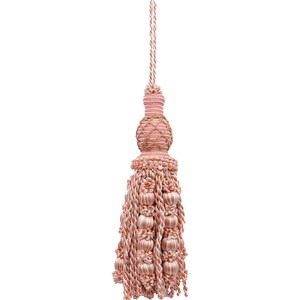 French Key Tassel for door knobs or decor 09-38