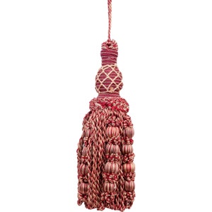 French Key Tassel for door knobs or decor 17-82