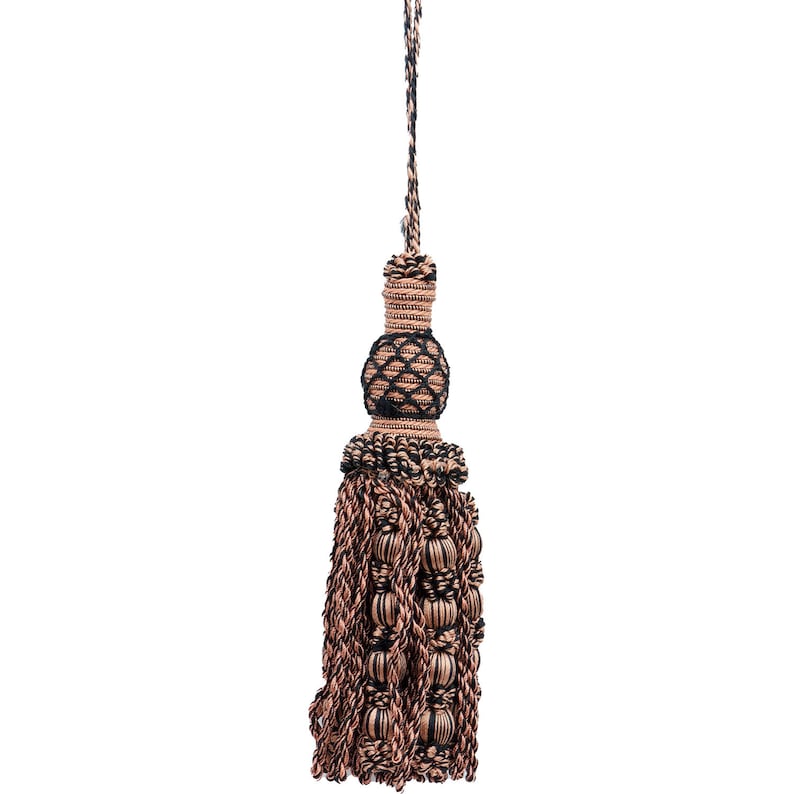 French Key Tassel for door knobs or decor 02-38