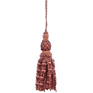 French Key Tassel for door knobs or decor 38-26