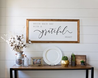 Grateful Heart Wall Decor