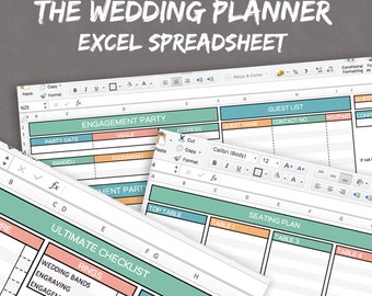 photographer s excel planner spreadsheets for business etsy