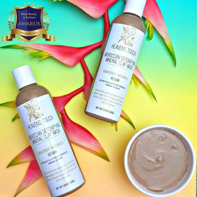 Organic Rhassoul Clay Hair Wash l Dreadlock shampoo 250ml Etsy