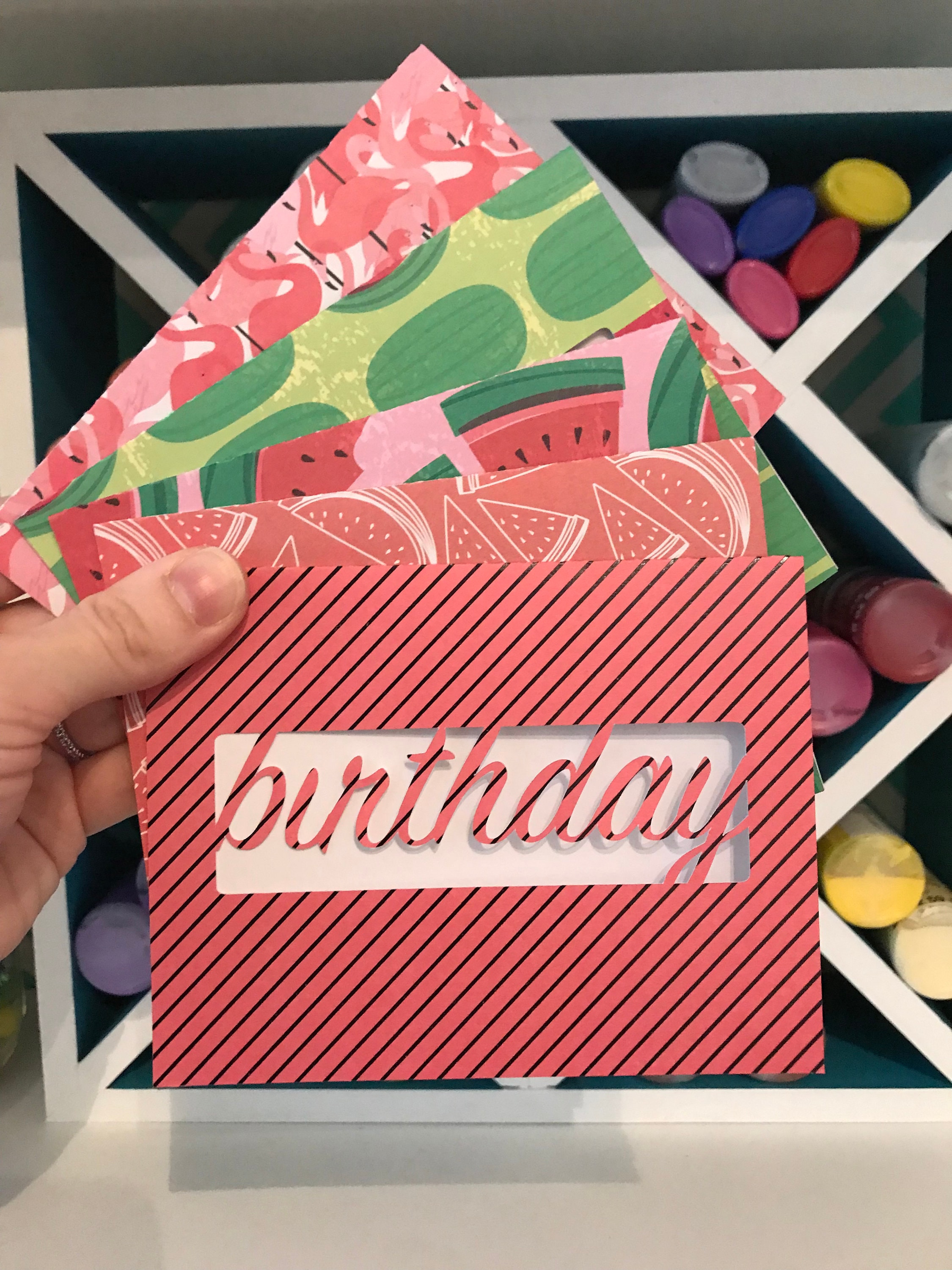 Happy Birthday Handmade Greeting Card 4x6