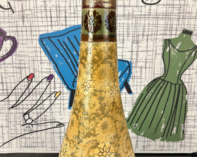 Huge Doulton Lambeth Art Nouveau Stoneware Vase, c.1890, decorated by Bessie Newbery