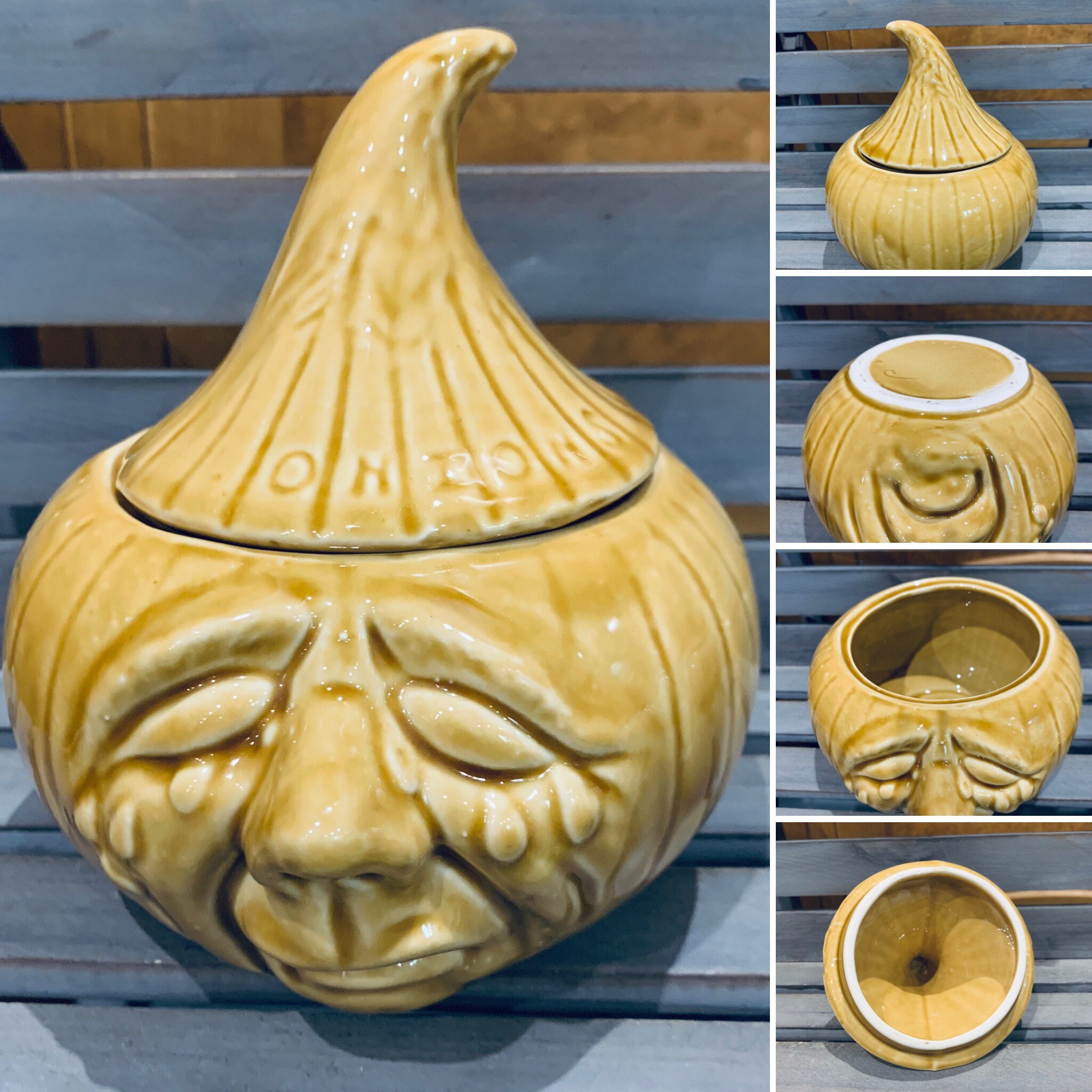 Sylvac Face Pots And Other Vintage 1950s Character Ugly Face