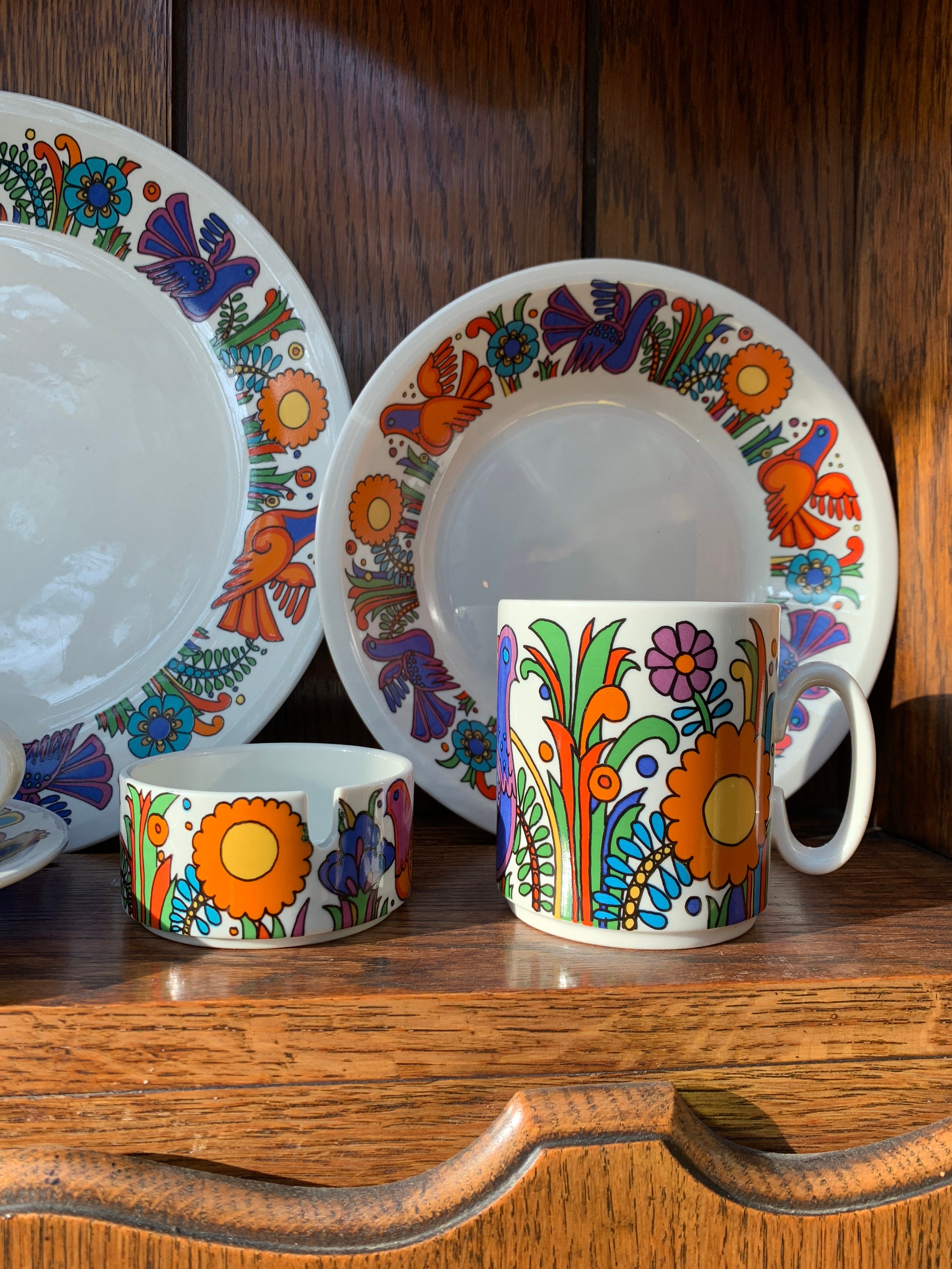 Huge 60 piece Villeroy Boch Acapulco Collection Including Ultra Rare 