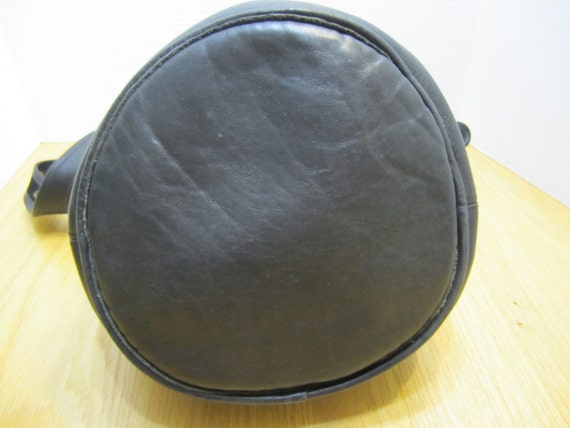 Vintage Coach Extra Large XL Bucket Bag Black Gen… - image 4