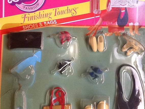 A Genuine Barbie Fashion Finishing Touches Shoes and Bags Made in