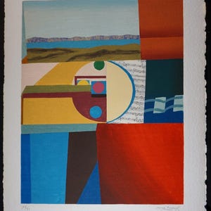 Max Papart Bez tytułu Karborundowe trawienie Podpisane ręcznie Numerowane Abstrakcyjne SZTUKA