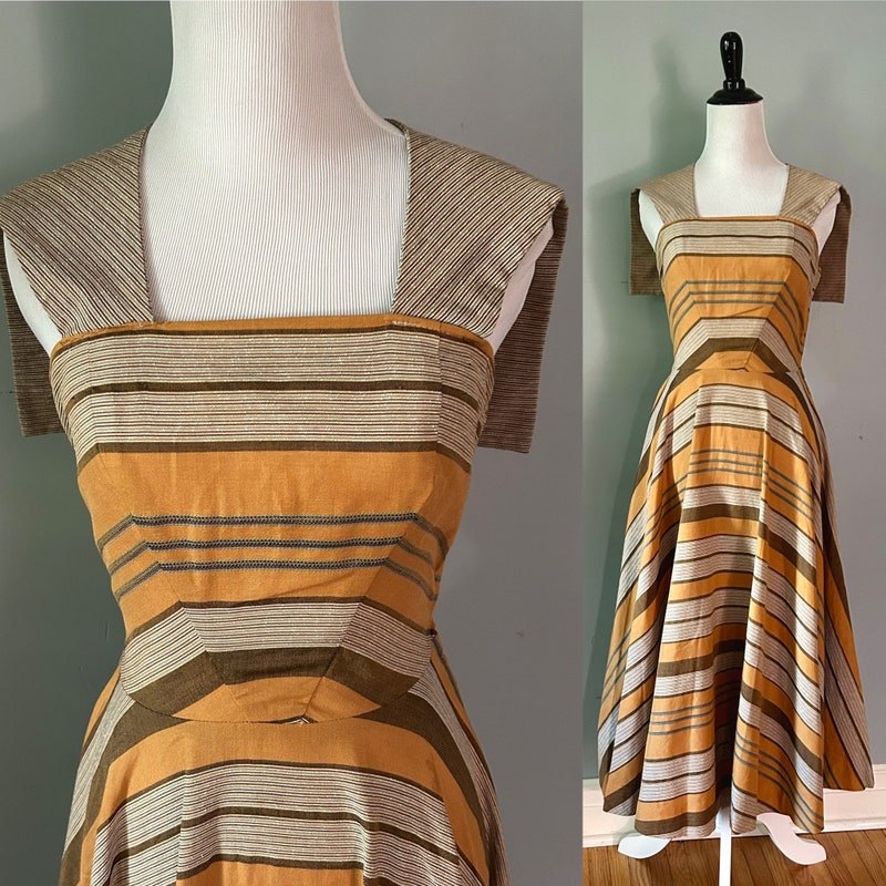 90s Chevron Mini Dress