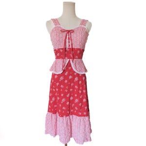 red and white peplum dress womens floral print peplum dress red white flowers v neck