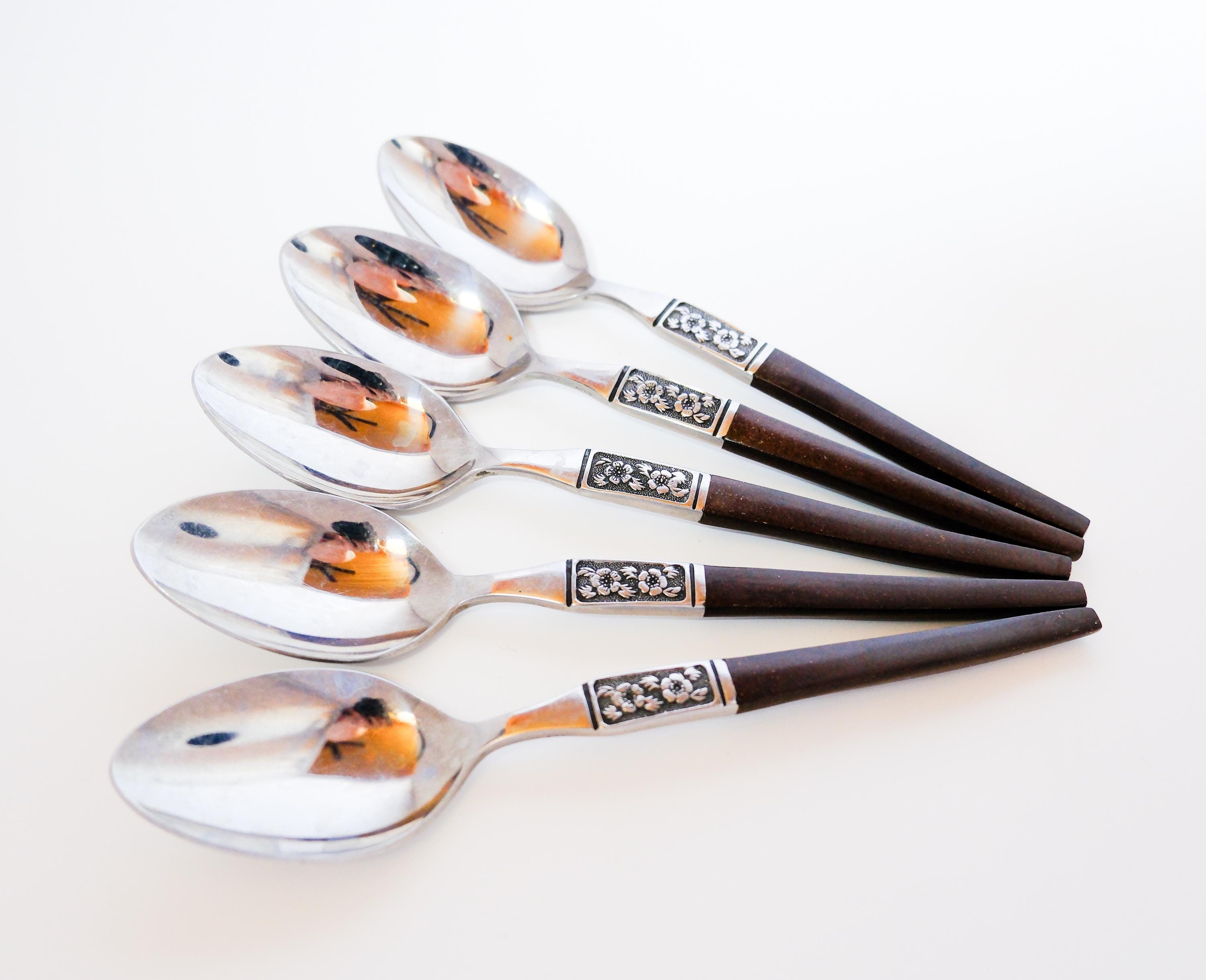 Stainless Steel Silverware Japan Flower - Etsy