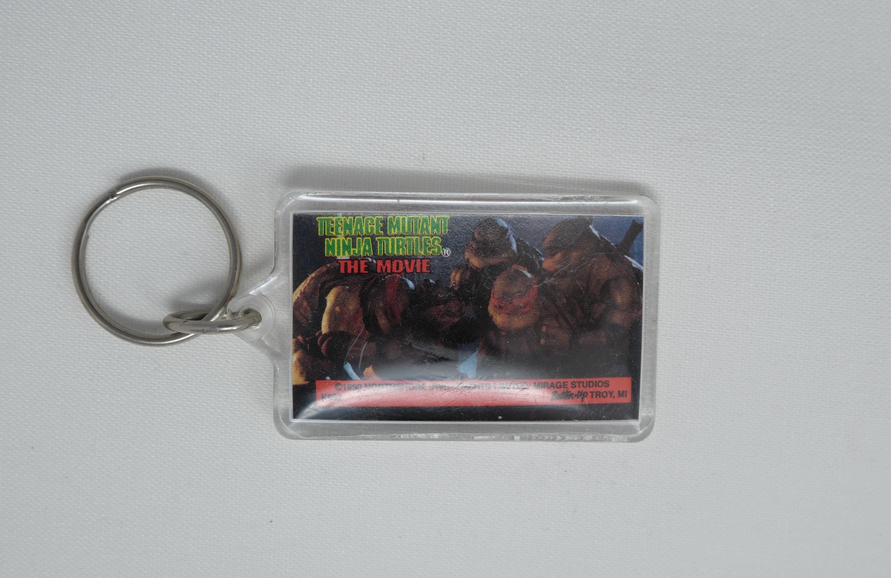Vintage 1990s Teenage Mutant Ninja Turtles Movie Keychain Plastic - Etsy