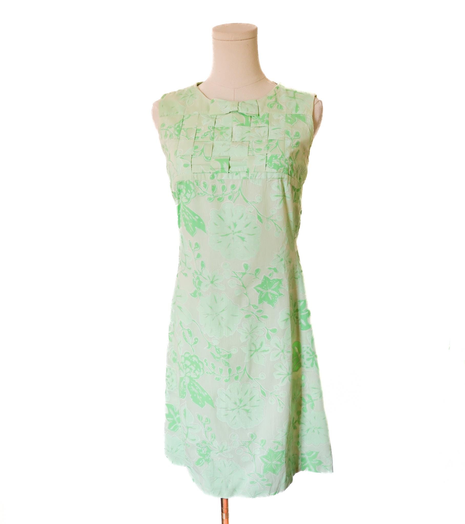 green floral shift dress Always The One Green Floral Shift Dress, X-Small - The Mint Julep Boutique