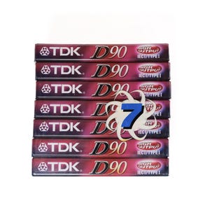 Tdk D90 Cassette - Etsy