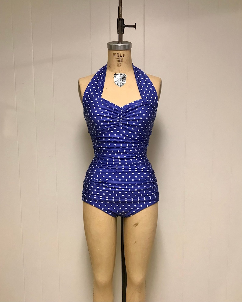 1950s Swimsuits 50s Bathing Suits Retro Swimwear