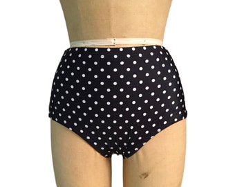 Helen Retro Vintage Women's Bikini Briefs Only - Custom Made to Your Measurements