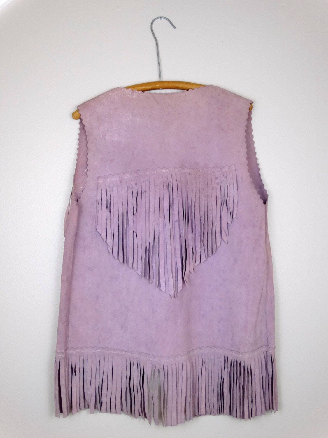 トップス Flower Embroidered Design Fringe Vest VTG Embroidered Native Fringe Vest - Etsy