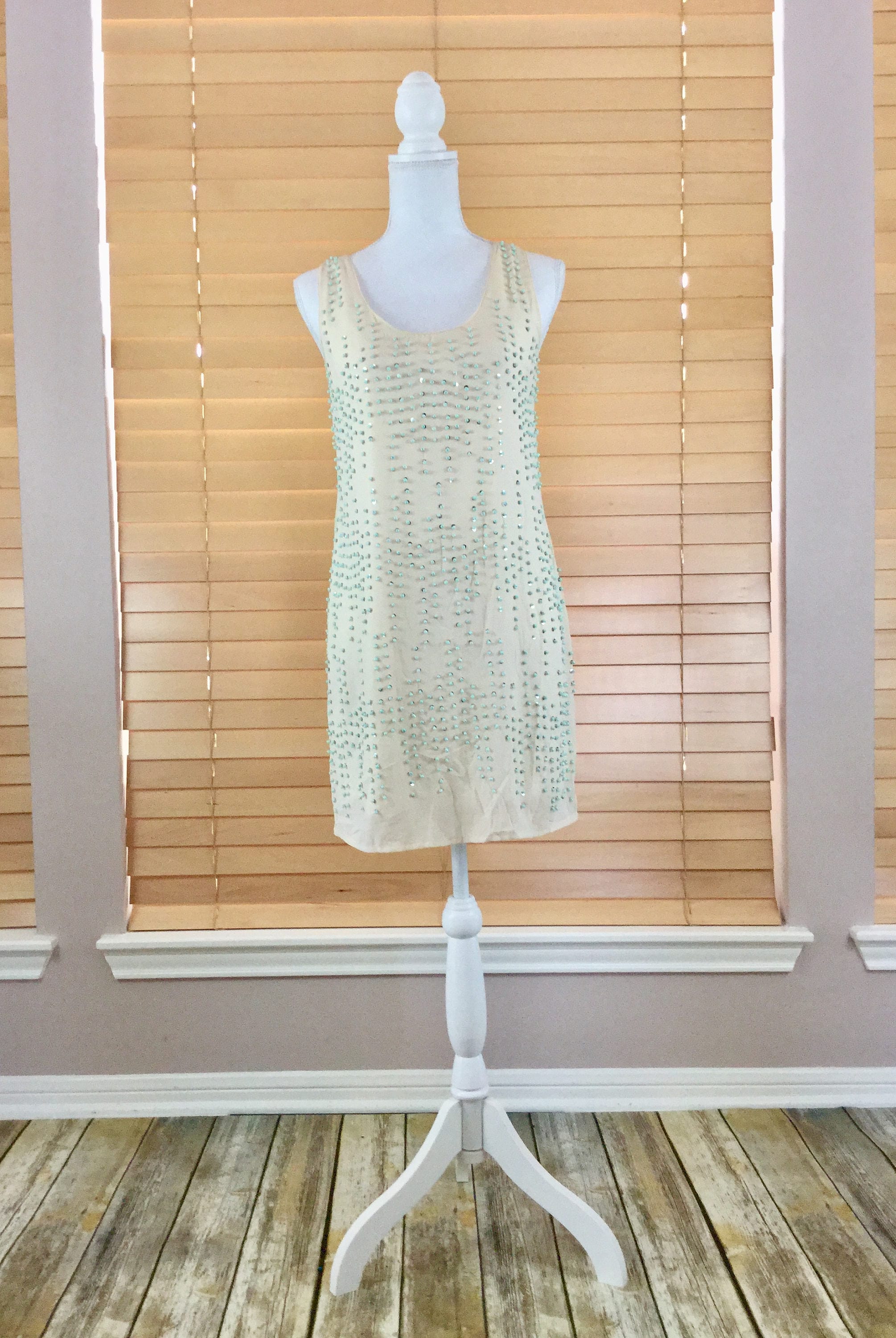 aztec beaded dress Xen Knit Mini Dress – SEROYA