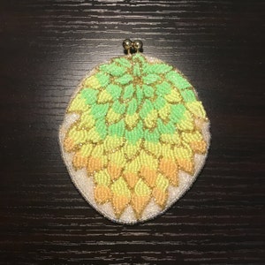 Vintage Beaded Art Deco / Retro Coin Purse / Change Purse
