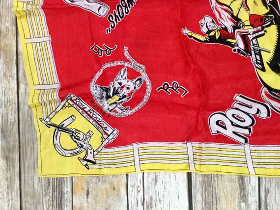 1950s Vintage Roy Rogers and Trigger Bandanna - Etsy