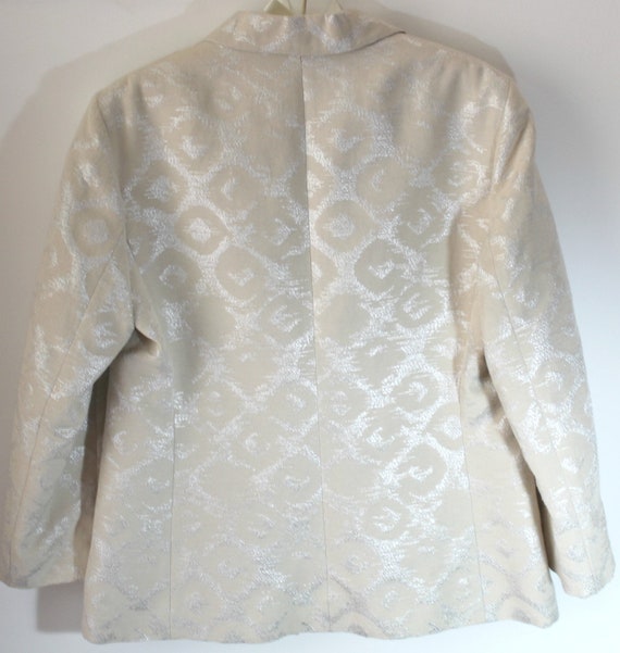 Gianfranco Ferre Women's Blazer Shimmer Brocade I… - image 3