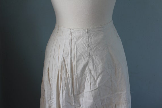 Antique Victorian Petticoat Underskirt Set of 2 - image 5