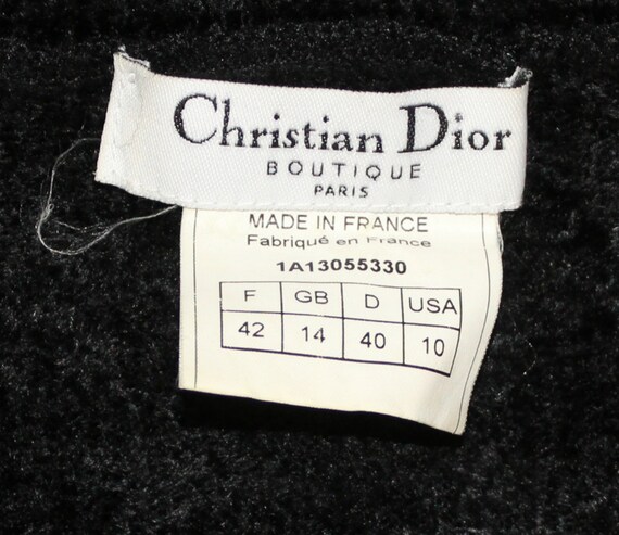 Black Turtleneck Sweater by Christian Dior Boutiq… - image 5