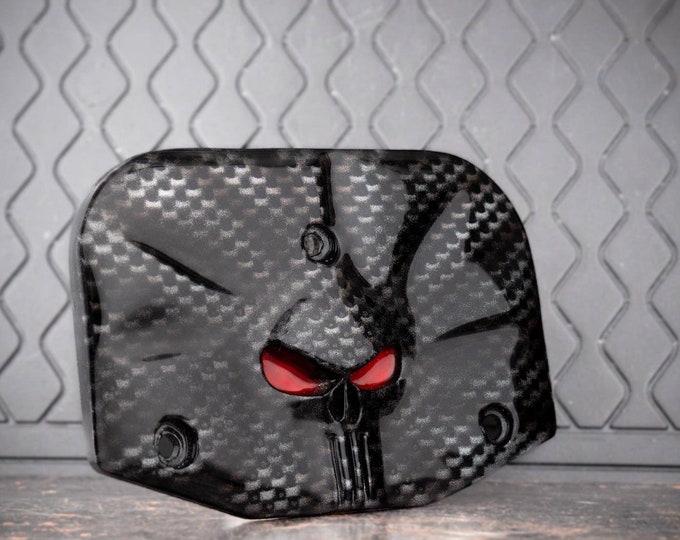 Harley Davidson 3D Punisher Back rest plate