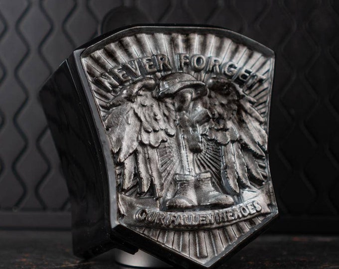 Harley-Davidson horn cover 3D Never Forget Our Fallen Heroes horn cover