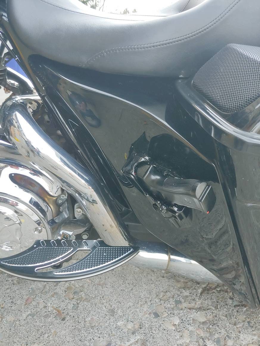Harley Davidson Gun Holster Side Cover Etsy