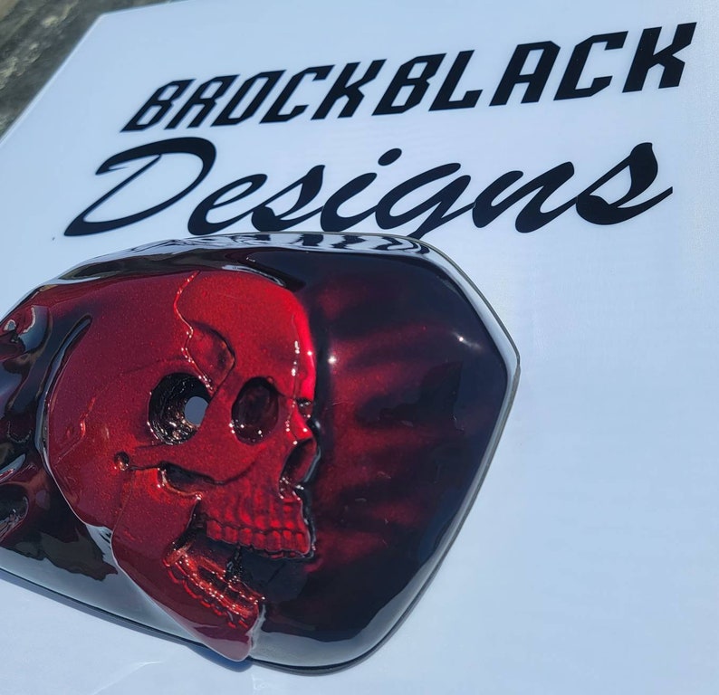 Harleydavidson Air Cleaner Customs 3D Screaming Skull Etsy