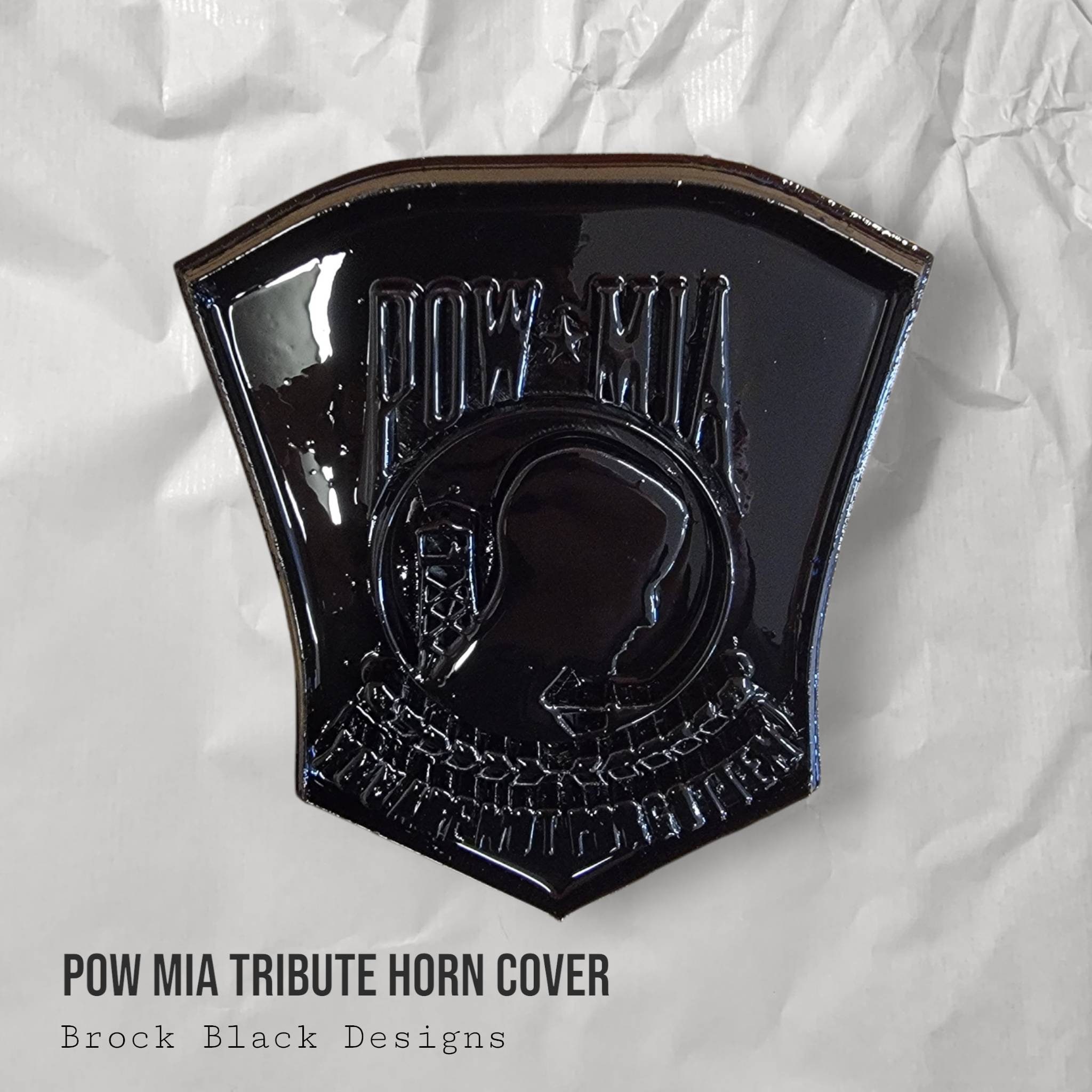 Harley-davidson Horn Cover With 3D POW MIA TRIBUTE Horn Cover - Etsy Finland