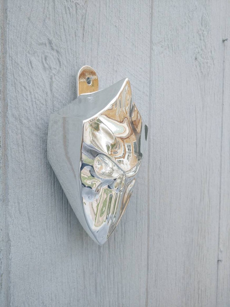 Custom HarleyDavidson chrome horn cover with 3D Punisher Etsy