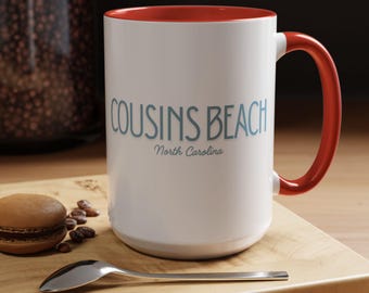 Cousins Beach North Carolina Mug | TSITP | Team Conrad | Jeremiah | Belly