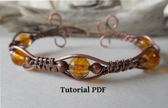 Wire Wrapped Bracelet Tutorial - Create ♥ Nurture ♥ Heal ♥