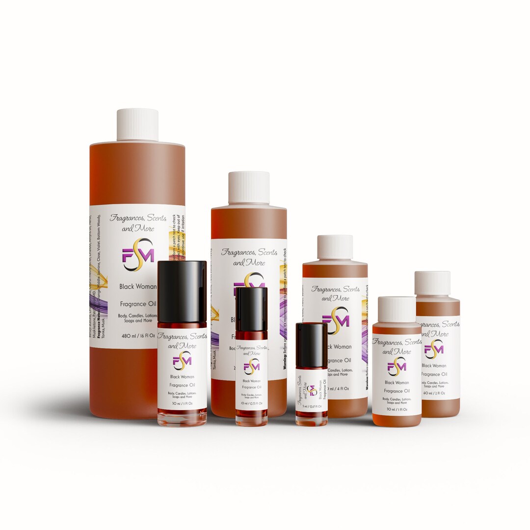 Black Woman Fragrance Oil Etsy