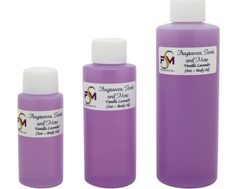 Vanilla Lavender Perfume/Body Oil - Free Shipping