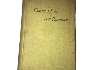 Contes a Lire Et A Raconter Vintage hardcover boek