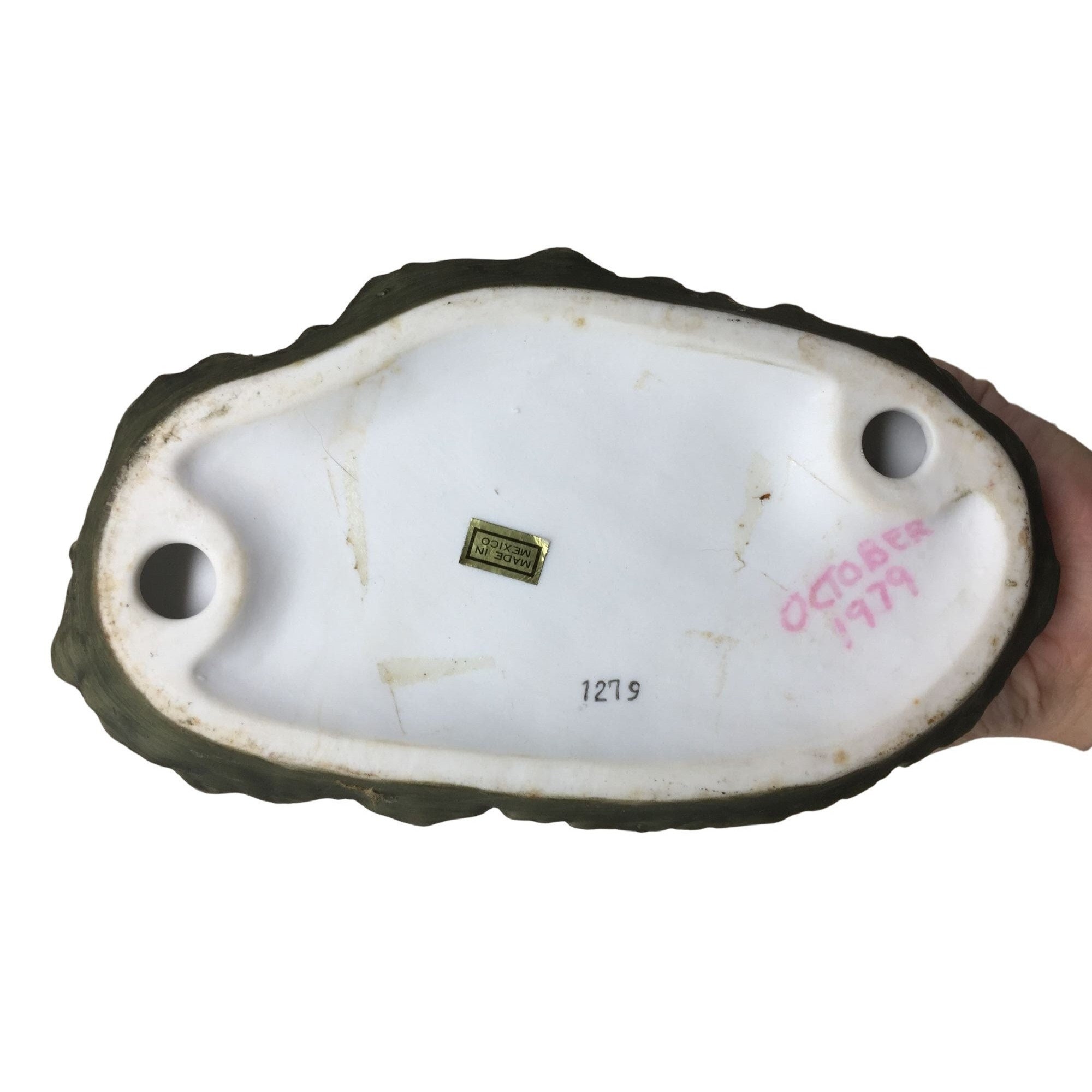 Vintage Rabbit With Baby Bunny Figurine Masterpiece Porcelain ...