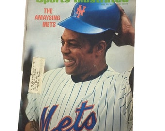 vintage 1972 The Amaysing Mets Sports Illustrated Magazine